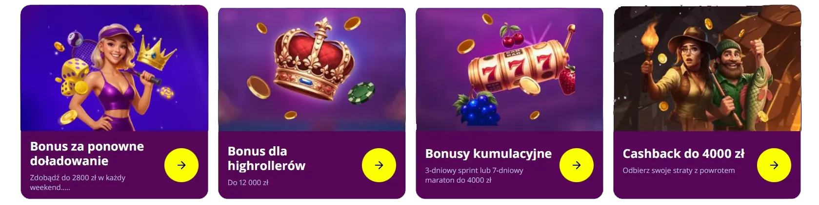 Bonus za ponowne doładowanie